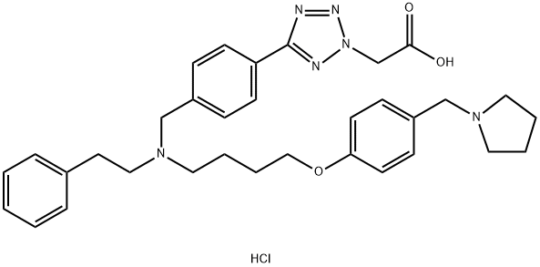 TH1834 dihydrochloride 结构式