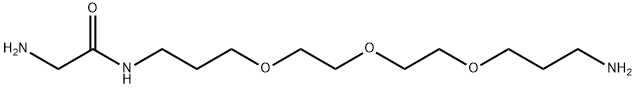 Gly-PEG3-amine, TFA salt 化学構造式