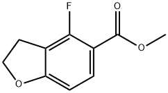 methyl 4-fluoro-2,3-dihydrobenzofuran-5-carboxylate Structure