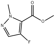 Methyl 4-fluoro-1-methyl-1H-pyrazole-5-carboxylate|4-氟-1-甲基-1H-吡唑-5-羧酸甲酯