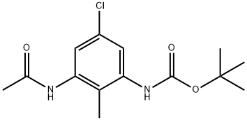 tert-Butyl (3-acetamido-5-chloro-2-methylphenyl)carbamate