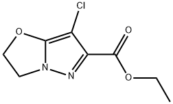 ethyl 7-chloro-2,3-dihydropyrazolo[5,1-b][1,3]oxazole-6-carboxylate Structure