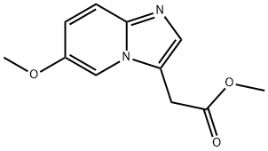 2-(6-甲氧基咪唑并[1,2-A]吡啶-3-基)乙酸甲酯, 2115557-64-5, 结构式