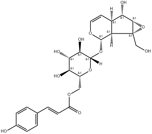ピクロシドIV 化学構造式