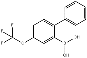 4-Trifluoromethoxy-2-biphenyl)boronic acid Struktur