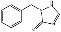 3H-1,2,4-Triazol-3-one, 1,2-dihydro-2-(phenylmethyl)- Structure