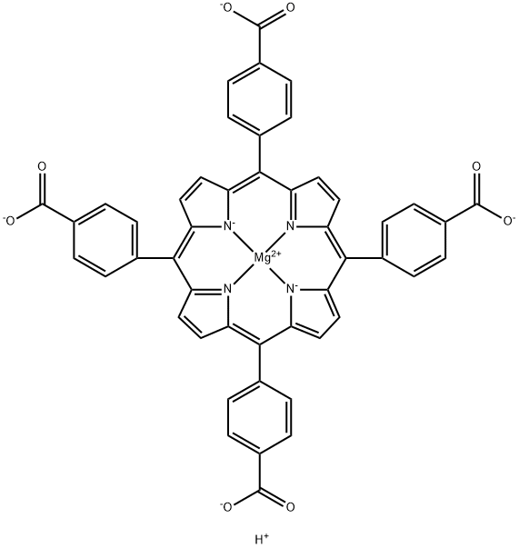 TCPP-MG(2+),212312-42-0,结构式