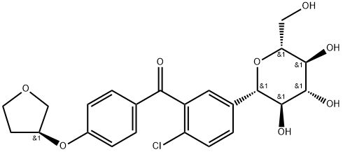 恩格列净杂质13 结构式