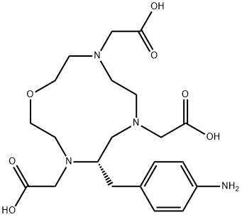 p-NH-Bn-oxo-DO3A, 2125661-90-5, 结构式