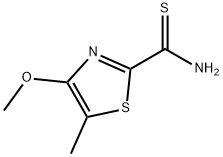 4-methoxy-5-methyl-1,3-thiazole-2-carbothioamide Structure