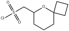 {5-OXASPIRO[3.5]NONAN-6-YL}METHANESULFONYL CHLORIDE 结构式