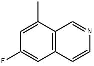 6-fluoro-8-methylisoquinoline, 2126178-15-0, 结构式