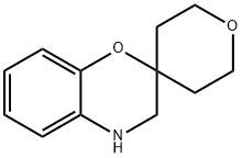 3,4-dihydrospiro[1,4-benzoxazine-2,4'-oxane] 结构式