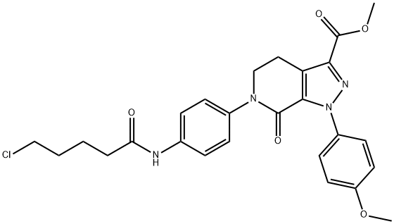 Apixaban Impurity 25, 2133292-60-9, 结构式