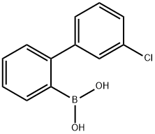 Boronic acid, B-(3'-chloro[1,1'-biphenyl]-2-yl)- Structure