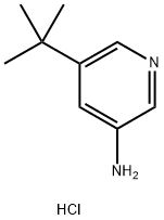 5-(tert-Butyl)pyridin-3-amine hydrochloride Structure