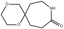 1,4-dioxa-9-azaspiro[5.6]dodecan-10-one 结构式