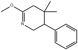 6-methoxy-4,4-dimethyl-3-phenyl-2,3,4,5-tetrahydropyridine 结构式