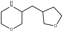 Morpholine, 3-[(tetrahydro-3-furanyl)methyl]- Structure