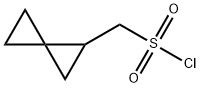 {spiro[2.2]pentan-1-yl}methanesulfonyl chloride Structure