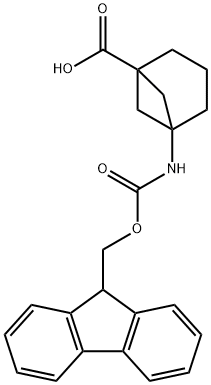 Bicyclo[3.1.1]heptane-1-carboxylic acid, 5-[[(9H-fluoren-9-ylmethoxy)carbonyl]amino]-,2138027-98-0,结构式