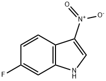 1H-Indole, 6-fluoro-3-nitro- Structure