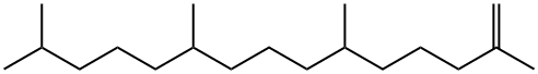 2,6,10,14-Tetramethyl-1-pentadecene,2140-82-1,结构式