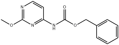 Benzyl N-(2-methoxypyrimidin-4-yl)carbamate 结构式
