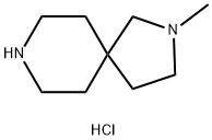 2-甲基-2,8-二氮杂螺[4.5]癸烷二盐酸盐, 2140316-58-9, 结构式