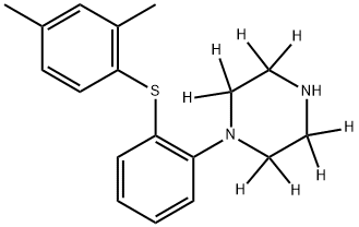 Vortioxetine D8 Structure