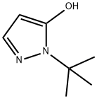 1H-Pyrazol-5-ol, 1-(1,1-dimethylethyl)- Structure