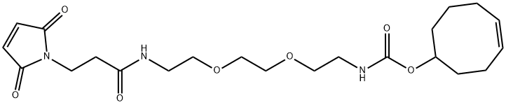 TCO4-PEG2-Maleimide 结构式
