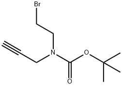 2-溴乙基)(丙-2-炔-1-基)氨基甲酸叔丁酯,2142567-32-4,结构式