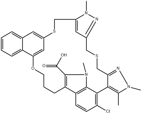 AZD5991, 2143061-81-6, 结构式