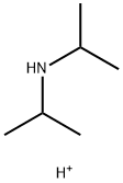 2-Propanamine, N-(1-methylethyl)-, conjugate acid (1:1) Struktur