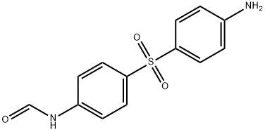 Formamide, N-[4-[(4-aminophenyl)sulfonyl]phenyl]- Structure
