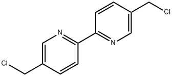 5,5'-双(氯甲基)-2,2'-联吡啶 结构式