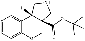 RAC-TERT-BUTYL (2R,6R)-8-OXA-4-AZATRICYCLO[7.4.0.0,2,6]TRIDECA-1(13),9,11-TRIENE-6-CARBOXYLATE, 2155840-04-1, 结构式