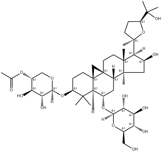 Cyclocephaloside II Struktur