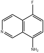 5-fluoroisoquinolin-8-amine Struktur