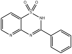 3-phenyl-4H-1lambda6-pyrido[2,3-e][1,2,4]thiadiazine-1,1-dione 结构式