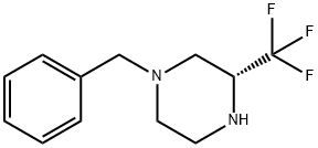 (R)-1-Benzyl-3-trifluoromethyl-piperazine Structure
