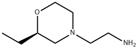 4-Morpholineethanamine,2-ethyl-,(2R)- Structure