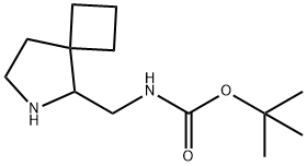 TERT-BUTYL N-({6-AZASPIRO[3.4]OCTAN-5-YL}METHYL)CARBAMATE, 2167289-18-9, 结构式