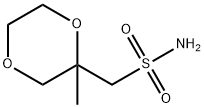 (2-methyl-1,4-dioxan-2-yl)methanesulfonamide 结构式