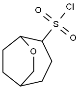 6-oxabicyclo[3.2.2]nonane-4-sulfonyl chloride Structure