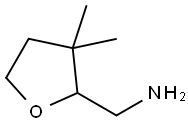 (3,3-DIMETHYLOXOLAN-2-YL)METHANAMINE 结构式