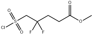 METHYL 4,4-DIFLUORO-5-SULFOPENTANOATE, 2167994-08-1, 结构式