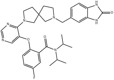 Menin-MLL inhibitor 4 结构式