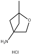 2-Oxabicyclo[2.1.1]hexan-4-amine, 1-methyl-, hydrochloride (1:1) Structure